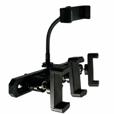 Держатель D4PS с четырьмя зажимами для телефонов с регулировкой наклона с креплением на резьбу 1/4