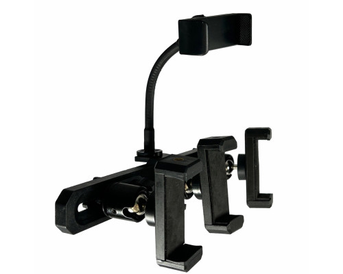 Держатель D4PS с четырьмя зажимами для телефонов с регулировкой наклона с креплением на резьбу 1/4