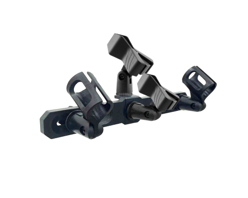 Планка с 4 держателями микрофона прищепка и бочонок для стереозаписи с креплением на штатив