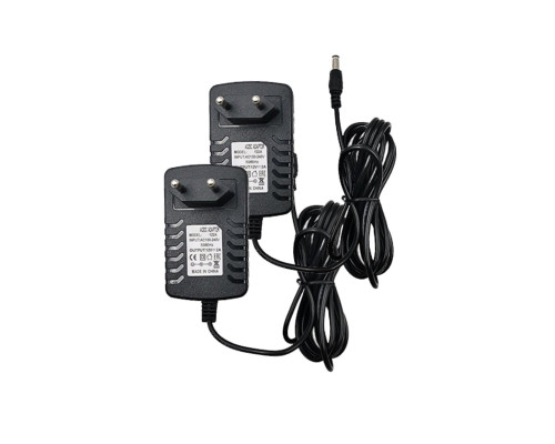 Блок питания 12V 2A (5.5х2.5) от сети 220, 2 шт