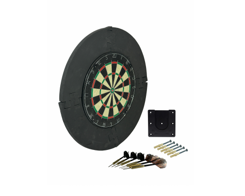Дартс односторонний 45 см с защитой и настенным креплением