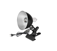 Светильник для птиц и грызунов LST215-PR1 на прищепке и лампа греющая UVA+UVB, 100W