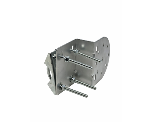 Кронштейн №2 для крепления прожектора на трубу д 25-50 мм