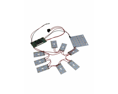 Платы со светодиодами, проводами для лампы для сушки ногтей SUN-HZ5, 48W