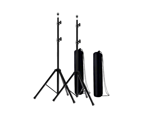 Стойка штатив JU-PRJ для светодиодных строительных прожекторов весом до 3 кг с сумкой для переноски, 2 шт