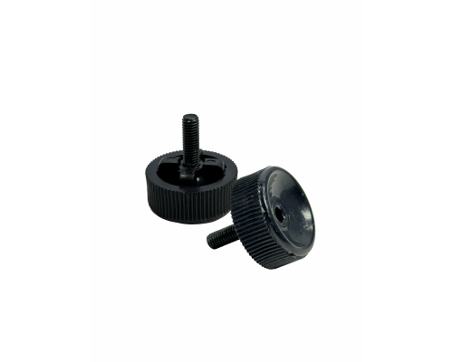 Винт барашек М5 с круглой шляпкой, 2 шт