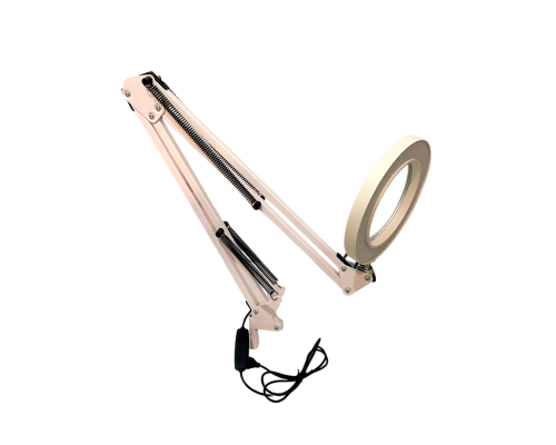 Cветодиодная лампа LN-33W1 super light белая на пантографе без струбцины и линзы