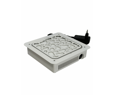 Вытяжка встраиваемая, пылесос для маникюра, мощность 60W, скорость 3800 RPM