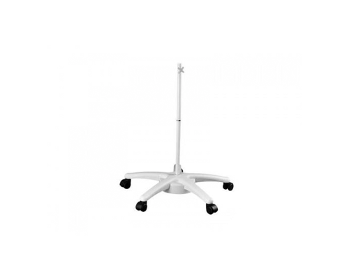 Напольная стойка SMP-5.5 на колесах, под пантограф, цвет белый