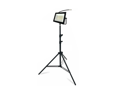 Светодиодный прожектор 50 Вт, 3000K, теплый свет на штативе JU-PRJ
