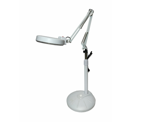 Лампа лупа LN-6 на напольной стойке с емкостью под утяжелитель