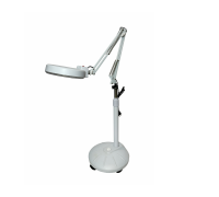 Лампа лупа LN-6 на мобильной напольной стойке с емкостью под утяжелитель
