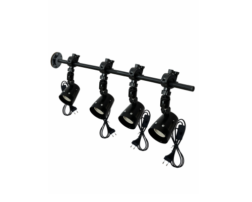 Фитосветильники на настенном креплении FLAN-563, 4 лампы