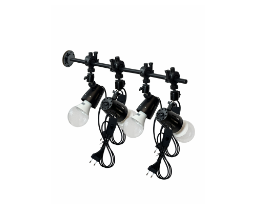 Фитолампы на настенном креплении FLAN-563, 4 лампы