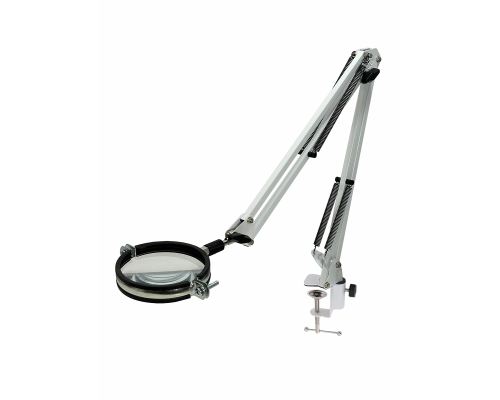 Лупа LN-33W1 настольная на пантографе NB-35W и струбцинном креплении