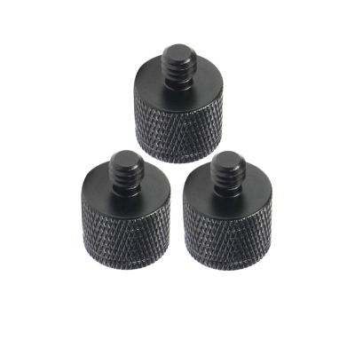 Переходник с внутренней резьбой 1/4 на M6, черный, 3 шт