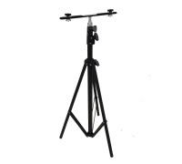 Штатив LS-PRJ-PL2V с металл планкой для 2 строительных прожекторов общим весом до 2 кг