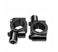 Кронштейн для зеркал мото вело мотоцикла, резьба 10 мм, на руль диаметром 21-24 мм, 2 шт