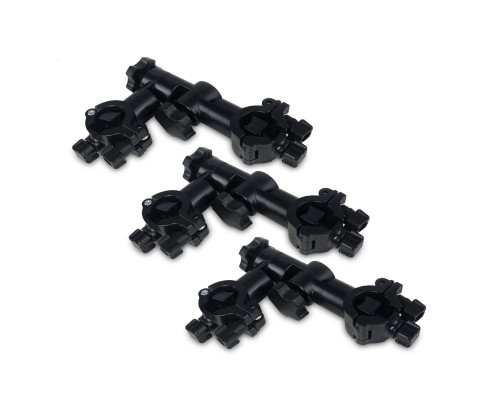 Угловое крепление для навесного оборудования, снастей, зонта на рыболовный стул, 3 шт