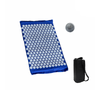 Коврик синий + поролон+ ЧЕХОЛ+ мяч серый