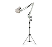 Напольный светильник WST-AD12-AWM белый со средним абажуром