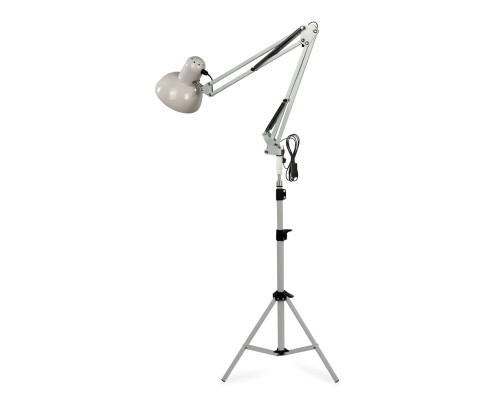 Напольный светильник WST-AD12-AWM белый со средним абажуром