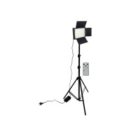 Переносная лампа панель U600 со шторками на строительном штативе JBH