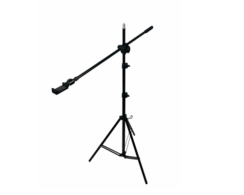 Напольная стойка штатив для съемки сверху JBH-G1-K с держателем для телефона и крючком для утяжелителя