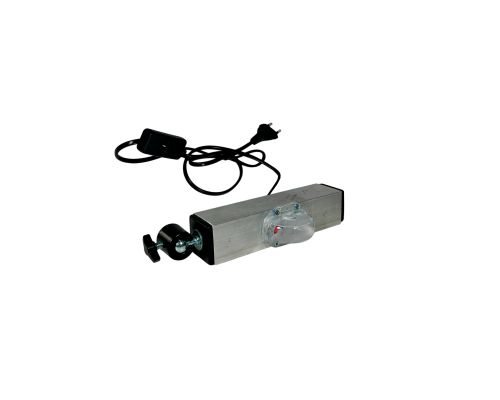 [СГП] Диодная лампочка на металлической трубе 35х35 мм с кабелем на шарнире, резьба 1/4